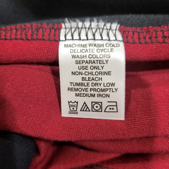 Denim 24/7 red/black leopard 🐆 print skirt - Picture 4 of 4